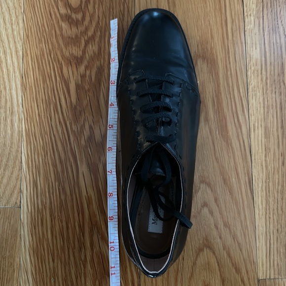 MaxMara classic black women’s lace up oxfords with stitching detail EU39 - Picture 8 of 8